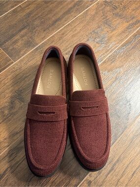 Rothy's Penny Loafers in Syrah